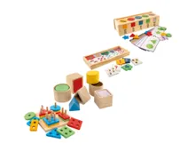Holz- Motorik Spiele