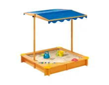 Holz-Sandkasten