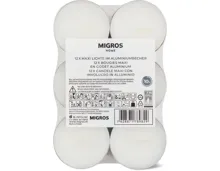 Home Maxi-Teelichter im Aluminiumbecher 10h