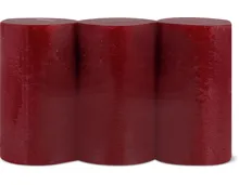 Home Raureifkerzen, 3er-Pack