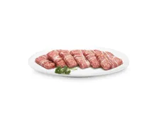 Hornussersteak mit Speck