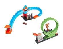 Hot Wheels Rennbahn-Set Oktopus-Attacke/Alligator-Angriff
