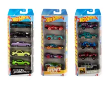 Hot Wheels Spielzeugautos, 5er-Set