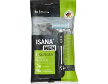ISANA Men 3-Klingen-Einwegrasierer