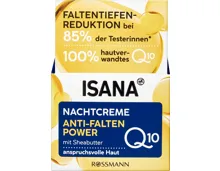 ISANA Q10 Anti-Falten-Nachtcrème