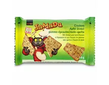 JaMaDu Cracker Apfel Dinkel 4x38.3g