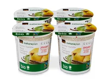Jogurt des Monats: Coop Naturaplan Bio-Jogurt Quitte-Vanille, Fairtrade Max Havelaar, 4 x 150 g