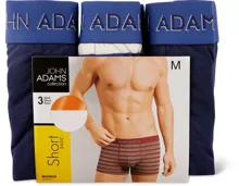 John Adams Herren-Shorts im 3er-Pack