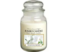 Jumbo Candle Duftkerze - White Flowers