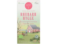 Just T Bio Rhubarb Hygge Schwarzertee Rhabarber Vanille 18 Beutel
