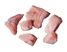 Kaninchenfleisch in Stücken