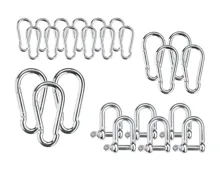 Karabiner-Haken/Schäkel-Haken