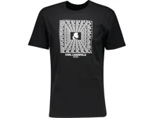 Karl Lagerfeld Herren-T-Shirt Logo Square S