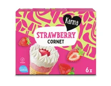 Karma Cornet Erdbeer vegan 6x110ml