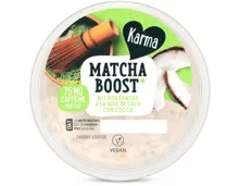 Karma Müesli Matcha Boost mit Kokosnuss Vegan