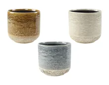 Keramikübertopf «Issa»