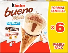 Kinder Bueno White Cornets