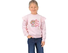 Kinder-Sweatshirt rosa Paw Patrol