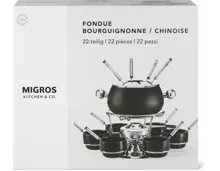 Kitchen & Co. Fondue-Bourguignonne-/Chinoise-Set