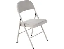 Klappstuhl Luisa Stoff hellgrau