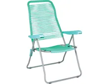 Klappstuhl Rosa, türkis