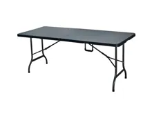 Klapptisch Tropea 180 x 75 cm schwarz