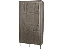 Kleiderschrank Quick & Easy Vliesstoff grau 85 x 172 x 50 cm