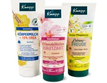 Kneipp-Duschen und -Bodylotions