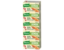 KNORR 100 % Natürlich Bouillon Würfel 5er, Gemüse