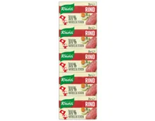 KNORR 100 % Natürlich Bouillon Würfel 5er, Rind