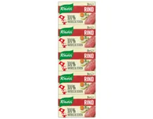 KNORR 100 % Natürlich Bouillon Würfel 5er, Rind
