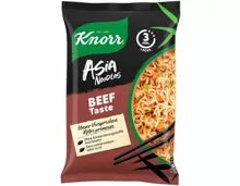 Knorr Asia Noodles Beef Taste Beutel Instant Nudel Snack 1 Portion