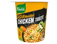 Knorr Asia Noodles Chicken Becher Instant Nudel Snack 1 Portion