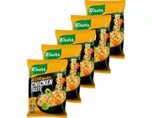 Knorr Asia Noodles Chicken Taste Beutel Instant Nudel Snack 1 Portion