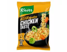 Knorr Asia Noodles Chicken Taste Beutel Instant Nudel Snack 1 Portion