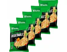 Knorr Asia Noodles Vegetable Beutel Instant Nudel Snack 1 Portion