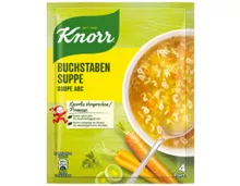 KNORR Beutelsuppen Trio, Buchstaben