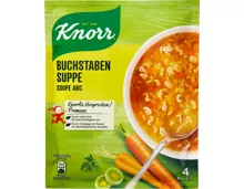 Knorr Buchstabensuppe