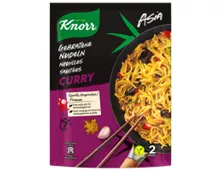 KNORR Fertiggerichte, gebratene Nudeln Curry