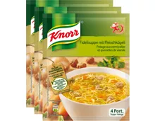 Knorr Fidelisuppe mit Fleischkügeli