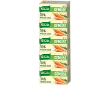 Knorr mit 100% natürlichen Zutaten Würfel Gemüsebouillon 109g