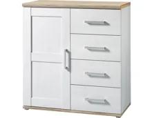 Kommode Chalet Dekor Silbiu Lärche Eiche San Remo hell 93 x 100 x 45 cm