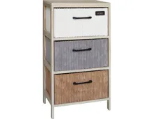 Kommode Cord Paulowniaholz 40 x 25 x 73 cm