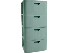 Kommode Domus, 4 Schubladen, grün