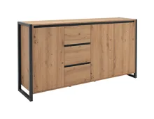Kommode Verden Dekor Eiche Artisan 160 x 88 x 40 cm