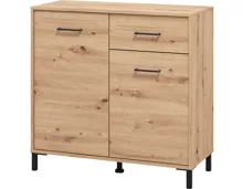 Kommode Vienna, Dekor Eiche Artisan, 93 x 90 x 40 cm