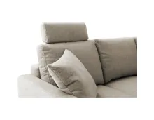 Kopfstütze Pierre Stoff taupe