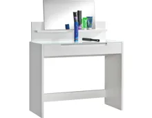 Kosmetiktisch Mailand Dekor weiss 97 x 126 x 42 cm