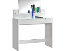 Kosmetiktisch Mailand Dekor weiss 97 x 126 x 42 cm