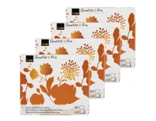 Kosmetiktücher Design Würfel 3-lagig Farbe assortiert 60 Stück 4x 60St